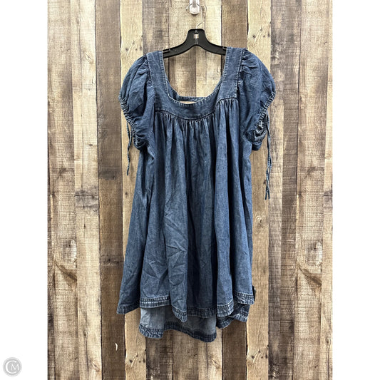 Dress Casual Short By We The Free In Blue Denim, Size: Xl