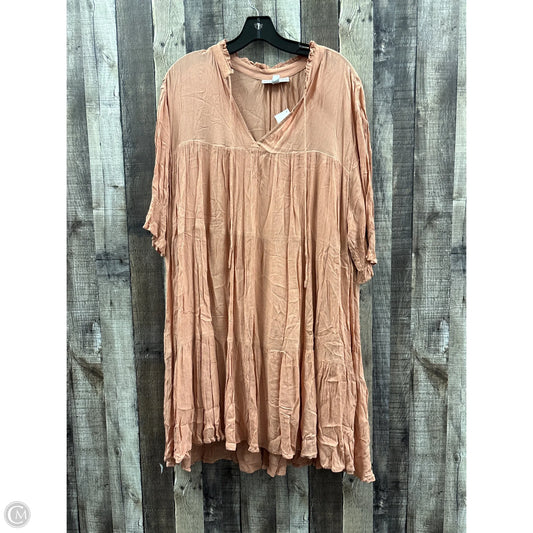 Dress Casual Short By And Now This In Peach, Size: Xl