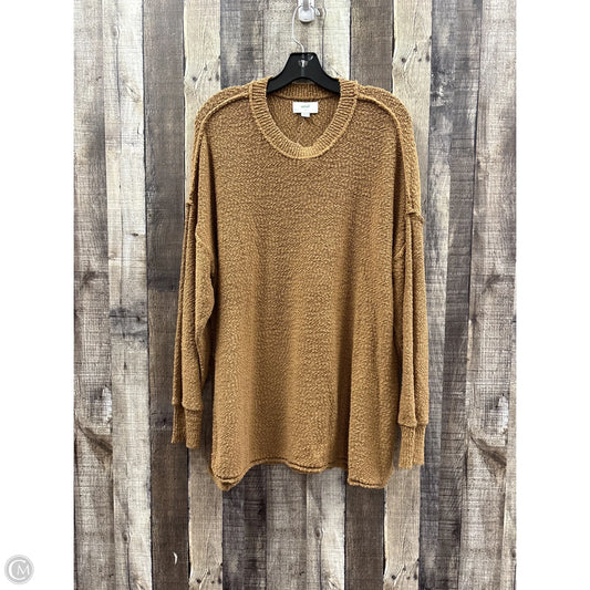 Sweater By Aerie In Brown, Size: L