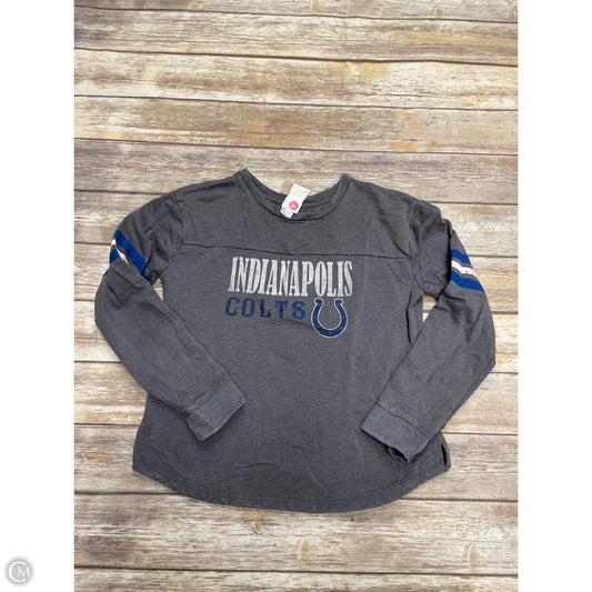 Sweatshirt Crewneck By Nfl In Grey, Size: M