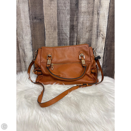 Handbag Leather By Cmc, Size: Medium