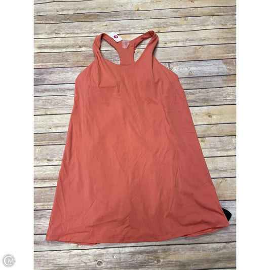 Athletic Dress By Calia In Peach, Size: L
