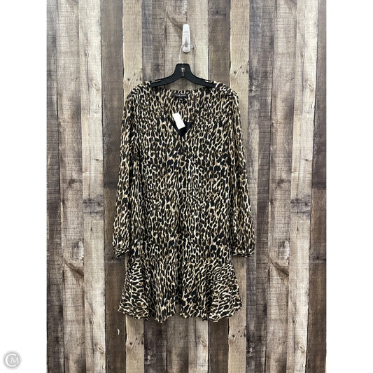 Dress Casual Short By Banana Republic In Animal Print, Size: L