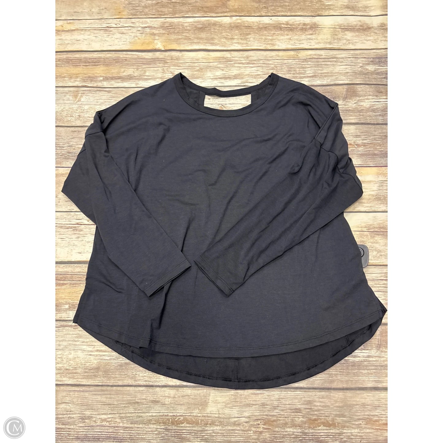 Athletic Top Long Sleeve Crewneck By All In Motion In Grey, Size: Xl