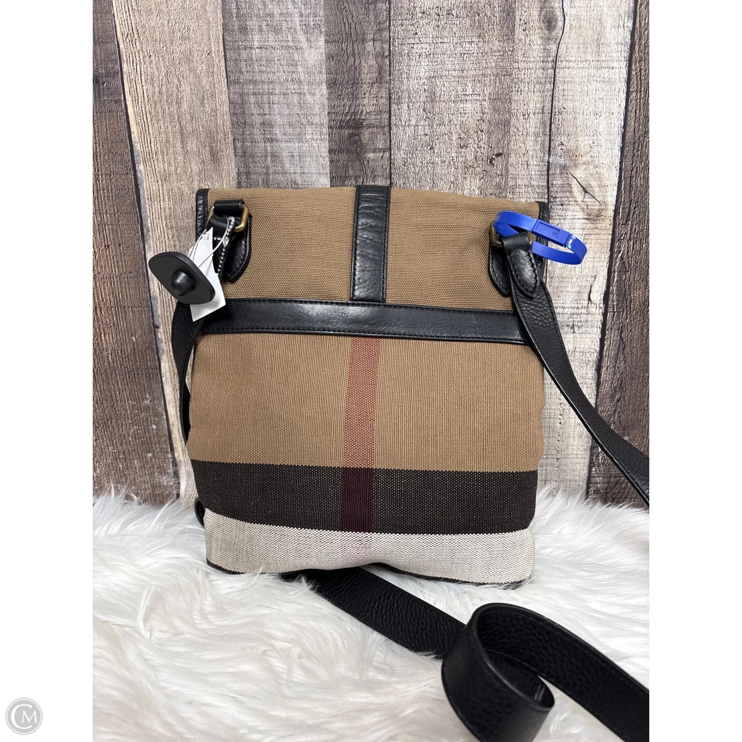 Crossbody Luxury Designer By Burberry, Size: Medium
