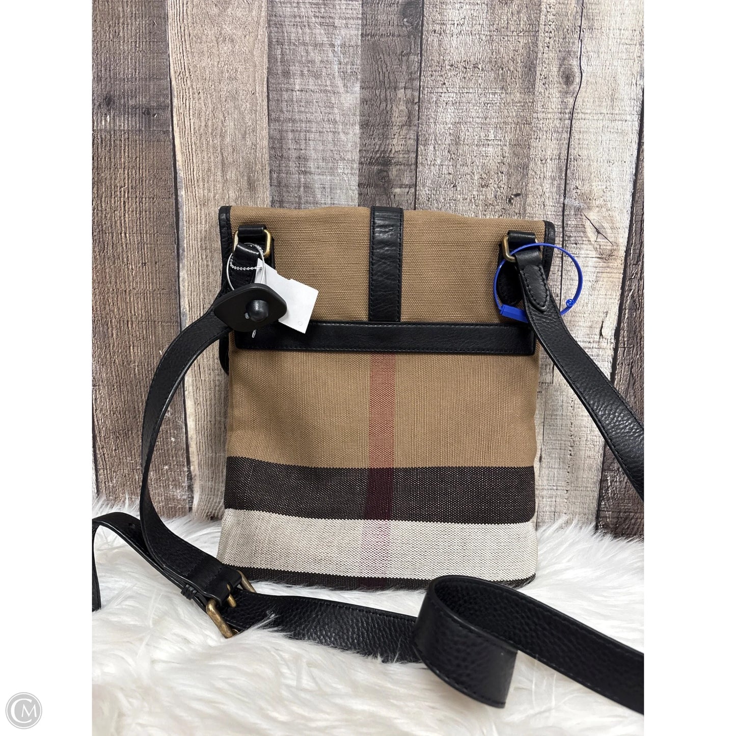 Crossbody Luxury Designer By Burberry, Size: Medium