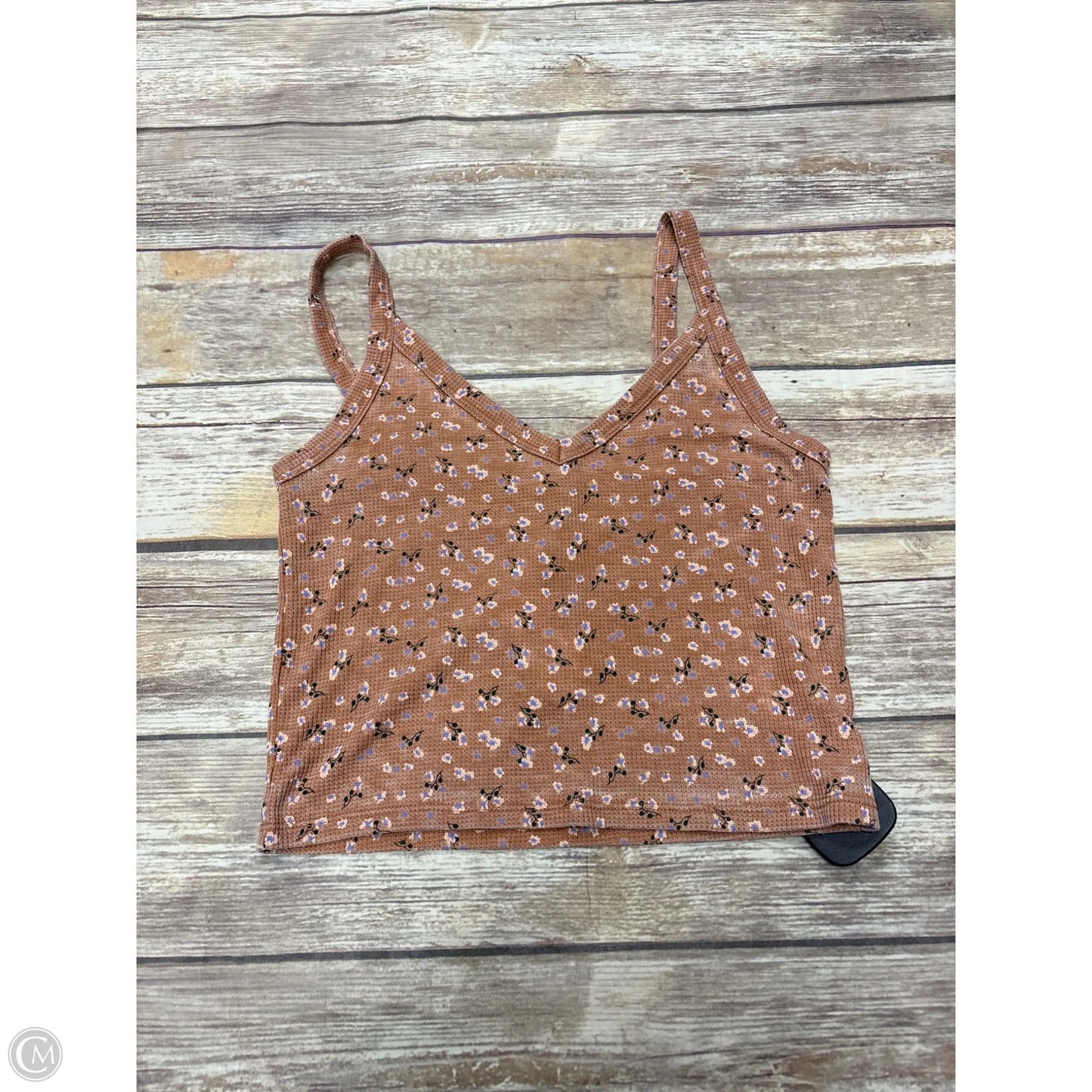 Tank Top By American Eagle In Floral Print, Size: S