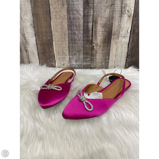 Shoes Flats By Scoop In Pink, Size: 9.5