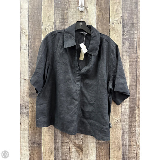 Top Short Sleeve By J. Crew In Black, Size: Xl