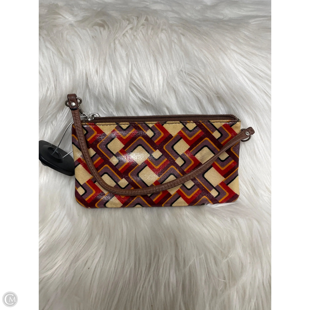 Wristlet Leather By Fossil, Size: Small