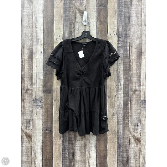 Top Short Sleeve By Torrid In Black, Size: 2x