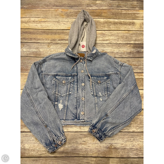Jacket Denim By American Eagle In Blue Denim, Size: Xs