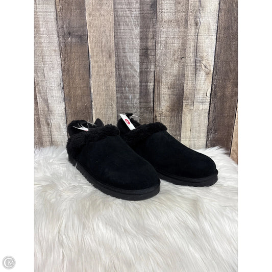 Shoes Flats By Koolaburra By Ugg In Black, Size: 12