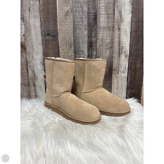 Boots Mid-calf Flats By Koolaburra By Ugg In Tan, Size: 10