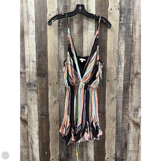 Romper By Luxxel In Striped Pattern, Size: M