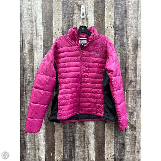 Jacket Puffer & Quilted By Columbia In Pink, Size: Xl
