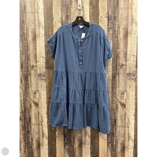Dress Casual Short By Caslon In Blue, Size: L