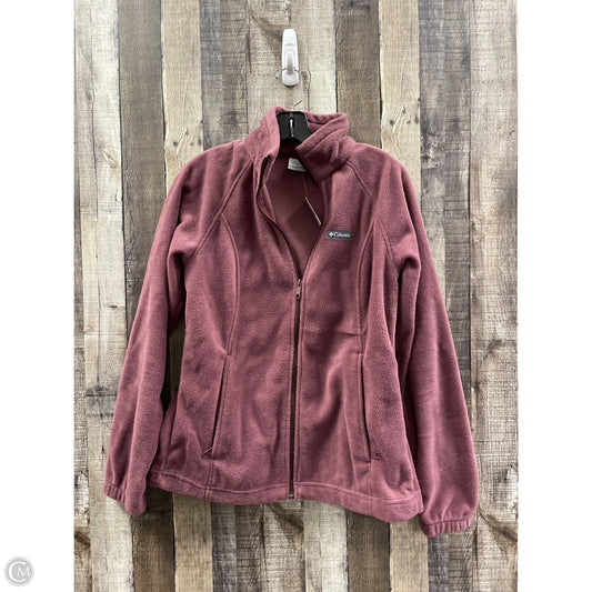 Athletic Fleece By Columbia In Maroon, Size: L