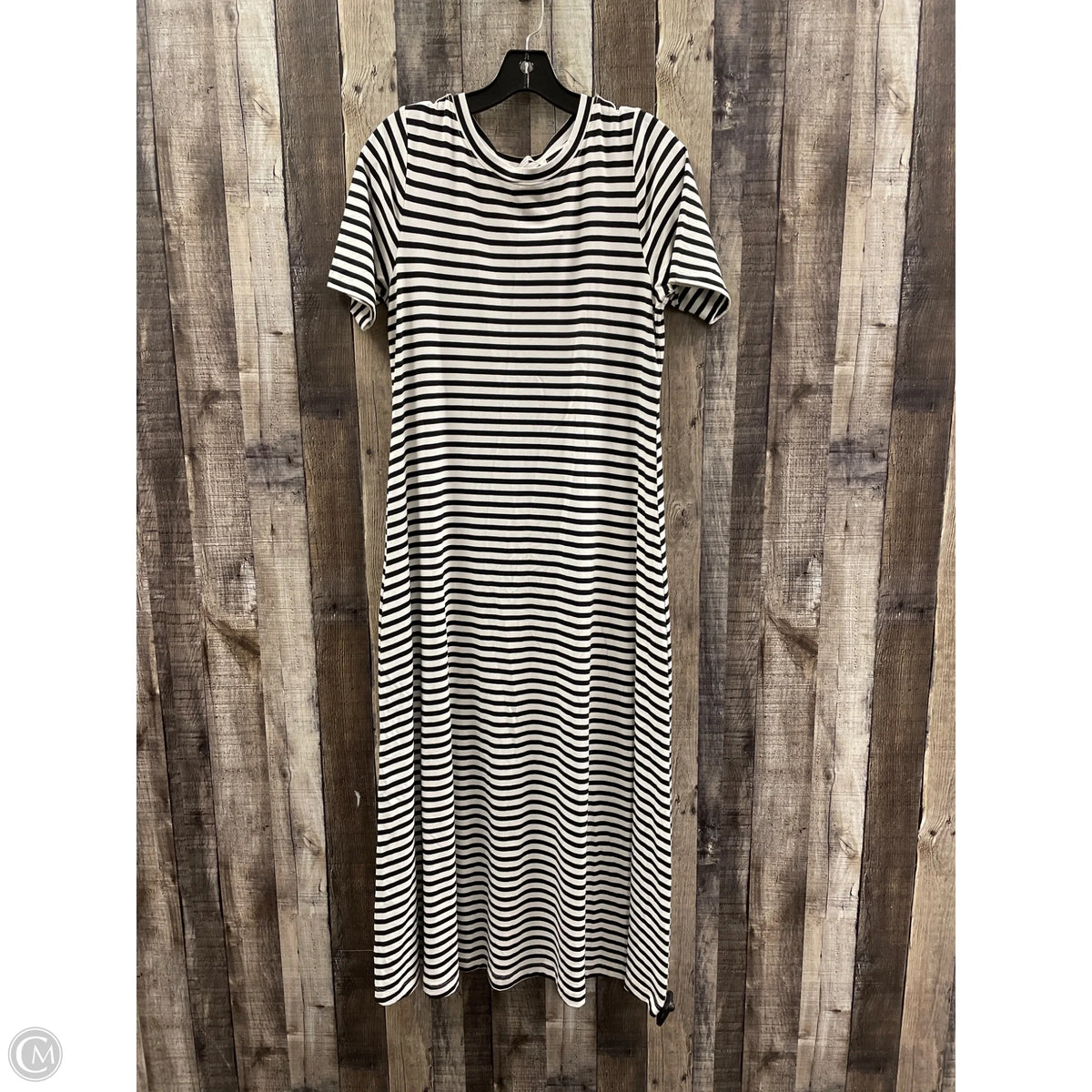 Dress Casual Maxi By Loft In Striped Pattern, Size: M