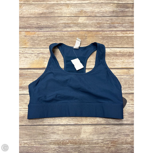 Athletic Bra By Fabletics In Teal, Size: M