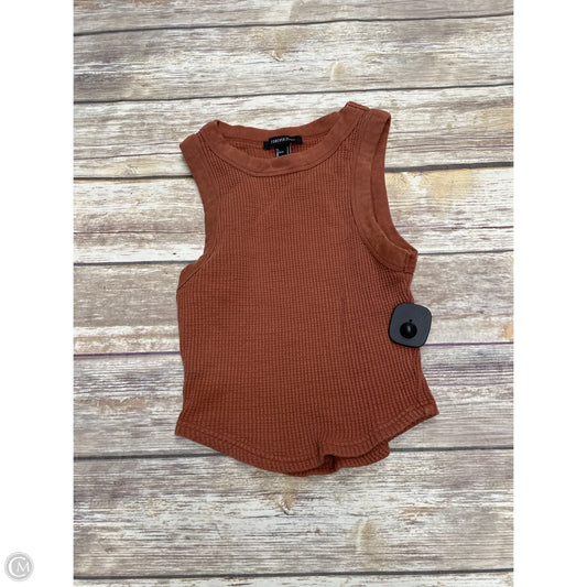 Tank Top By Forever 21 In Brown, Size: S