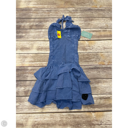 Dress Casual Short By Cme In Blue, Size: L