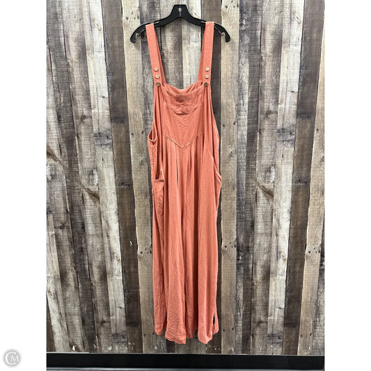 Jumpsuit By Anrabess In Rose Gold, Size: Xl