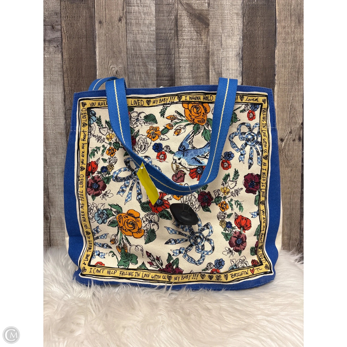 Tote Designer By Brighton, Size: Large