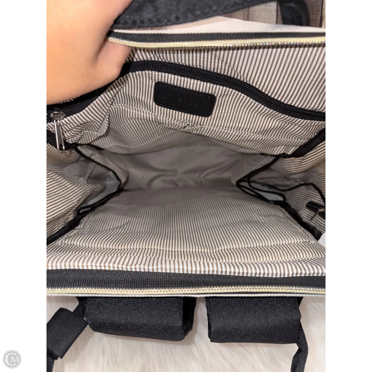 Backpack By Lovevook, Size: Large