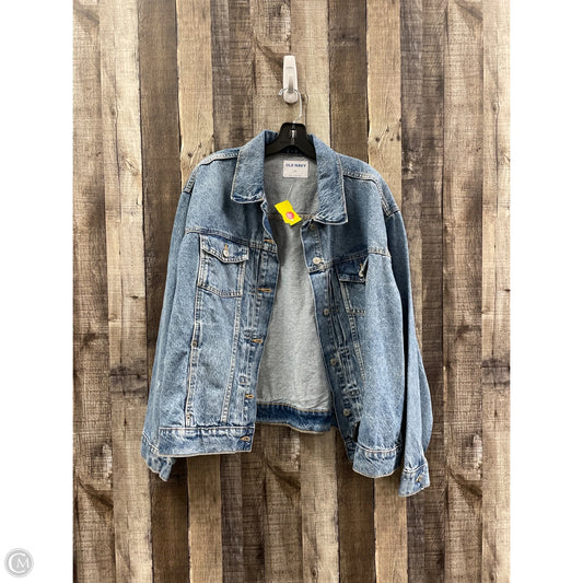 Jacket Denim By Old Navy In Blue Denim, Size: Xxl