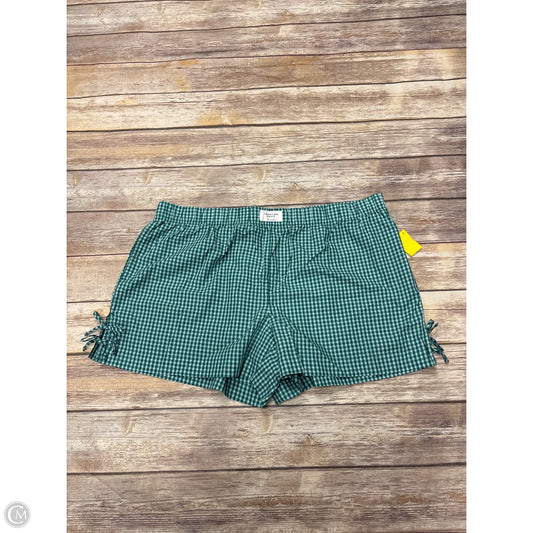 Shorts By American Eagle In Green & White, Size: Xxl