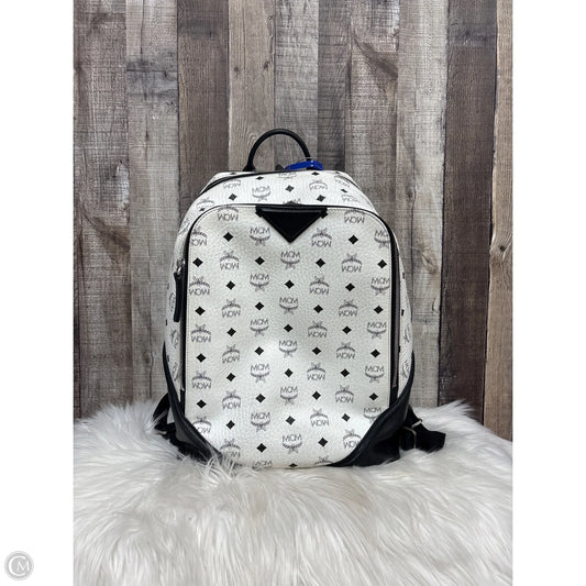 Backpack Luxury Designer By Mcm, Size: Large
