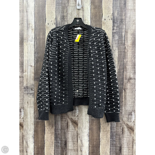 Sweater Cardigan By 89th And Madison In Black & White, Size: L