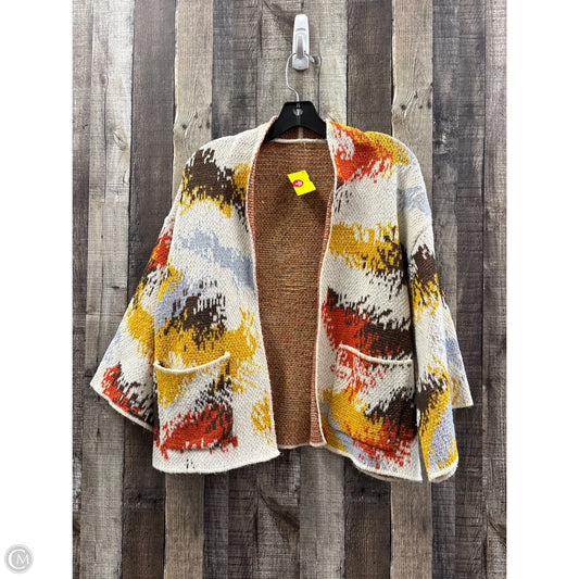 Sweater Cardigan By Cmf In Multi-colored, Size: M