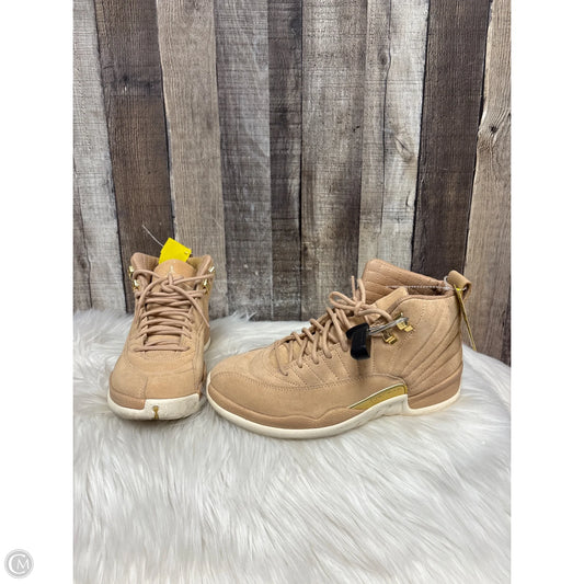 Shoes Luxury Designer By Jordan In Tan, Size: 7