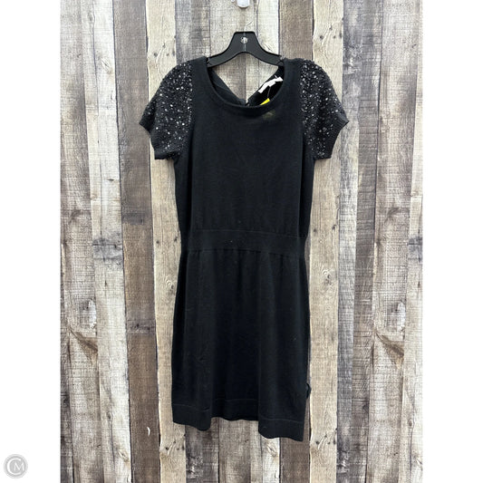 Dress Sweater By Loft In Black, Size: S