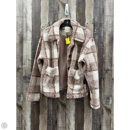 Jacket Faux Fur & Sherpa By Stoosh In Multi-colored, Size: M