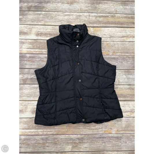 Vest Puffer & Quilted By New York And Co In Black, Size: Xl