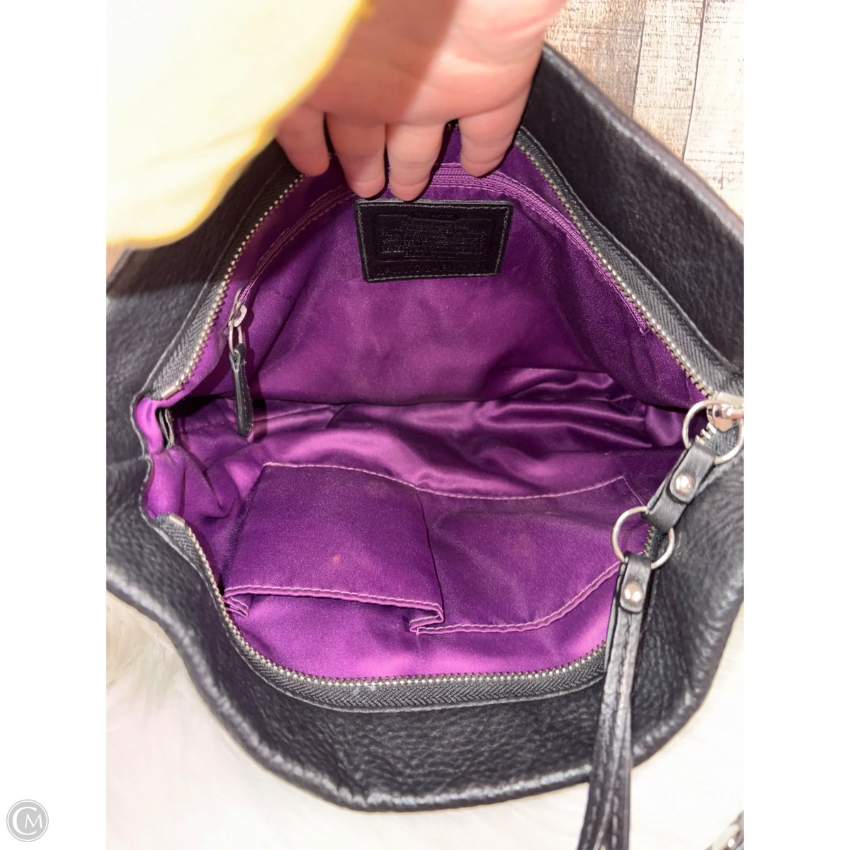 Handbag Designer By Coach, Size: Medium