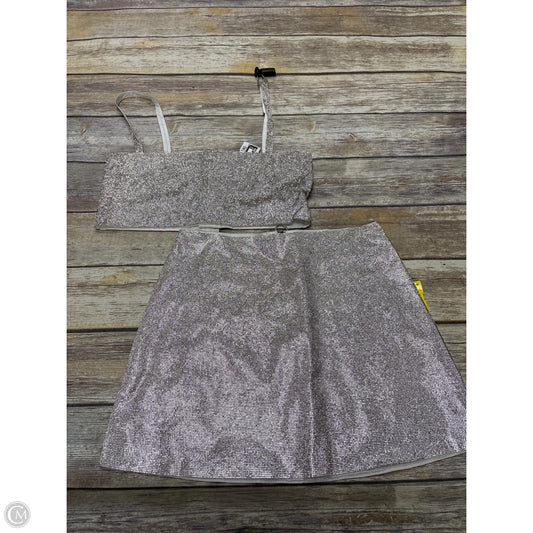 Skirt Set 2pc By 12th Tribe In Silver, Size: S