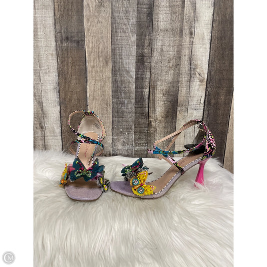 Shoes Heels Stiletto By Betsey Johnson In Multi-colored, Size: 7.5