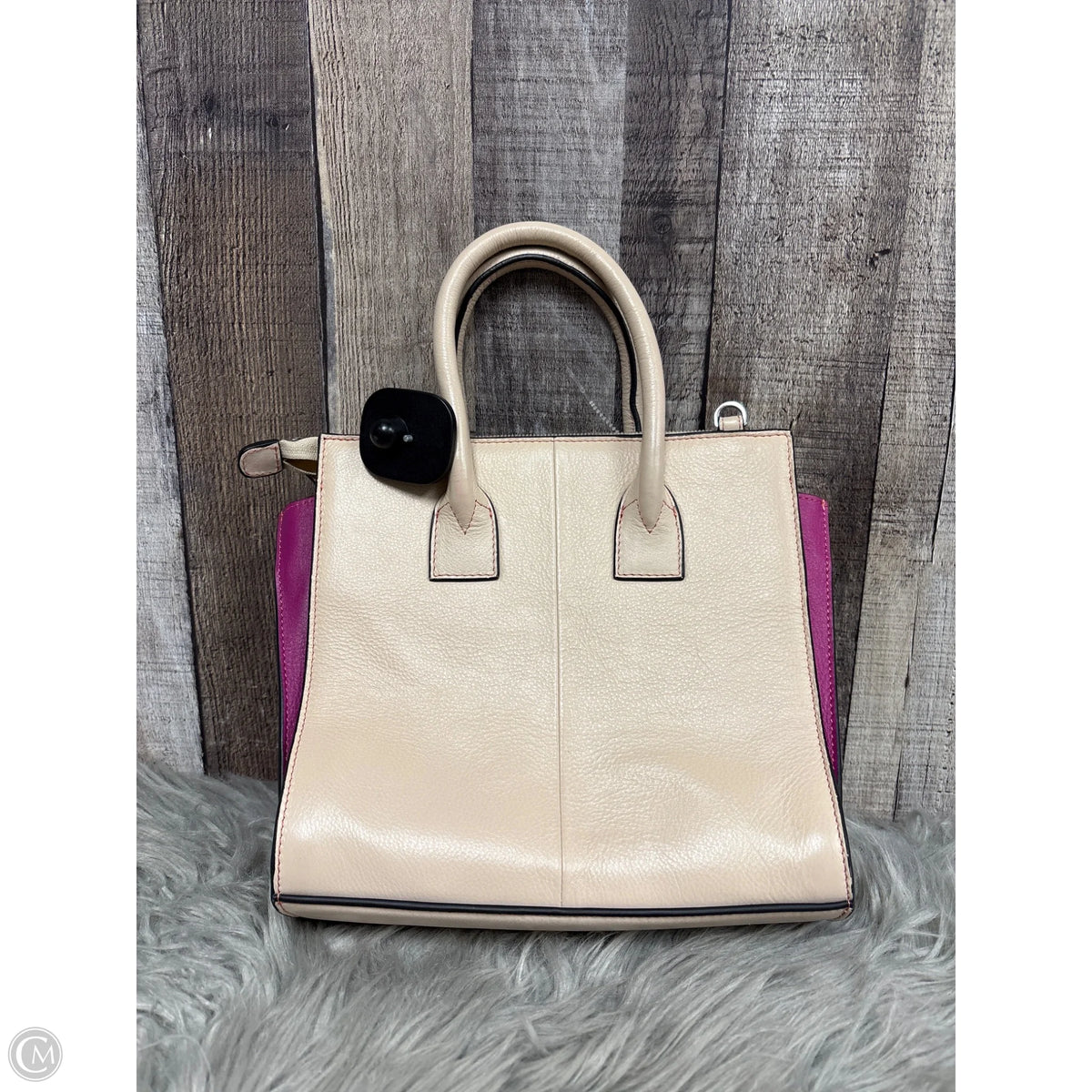 Crossbody Leather By Cme, Size: Medium