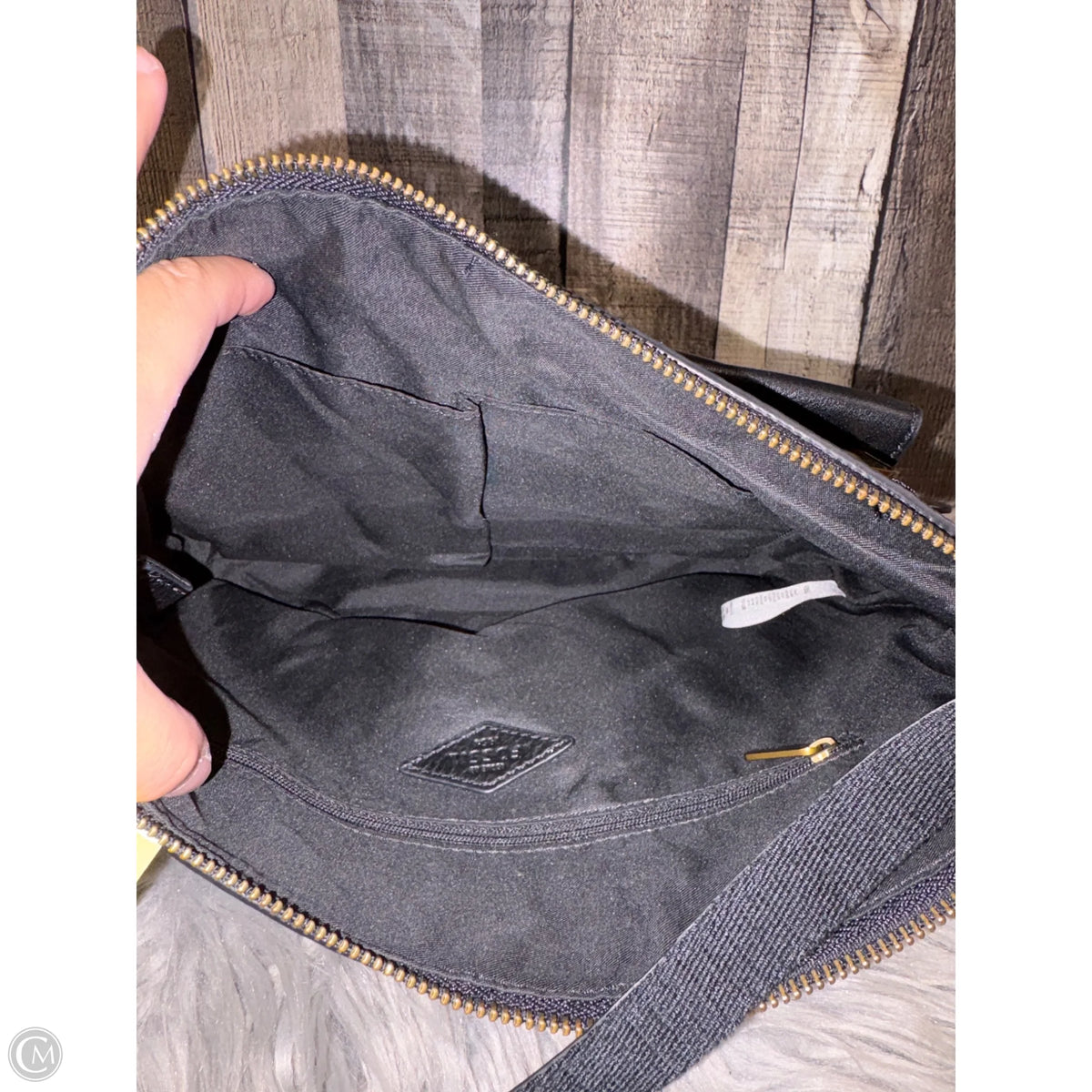 Crossbody Leather By Fossil, Size: Medium