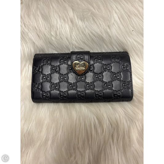 Wallet Luxury Designer By Gucci, Size: Medium