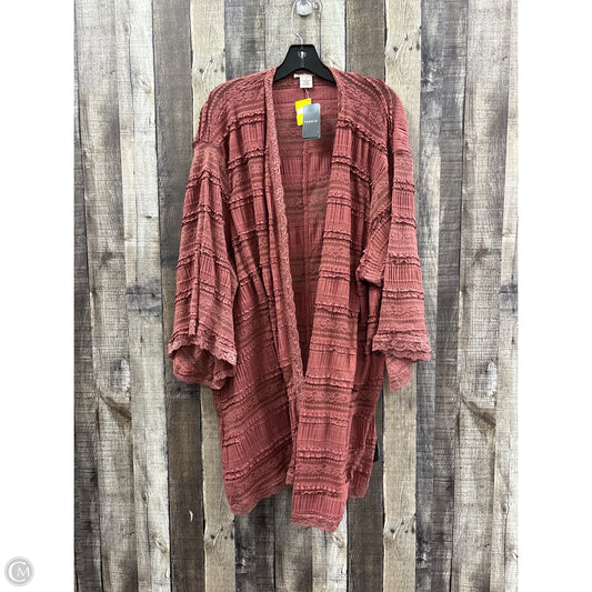 Cardigan By Torrid In Brown, Size: Xl
