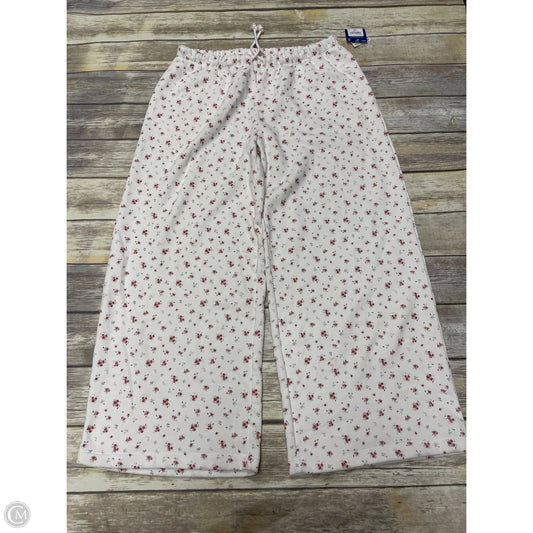Pajama Pants By Arizona In Floral Print, Size: Xl
