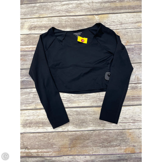 Top Long Sleeve By Cme In Black, Size: L