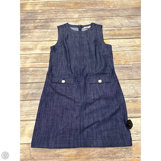 Dress Casual Short By Loft In Blue Denim, Size: Xs