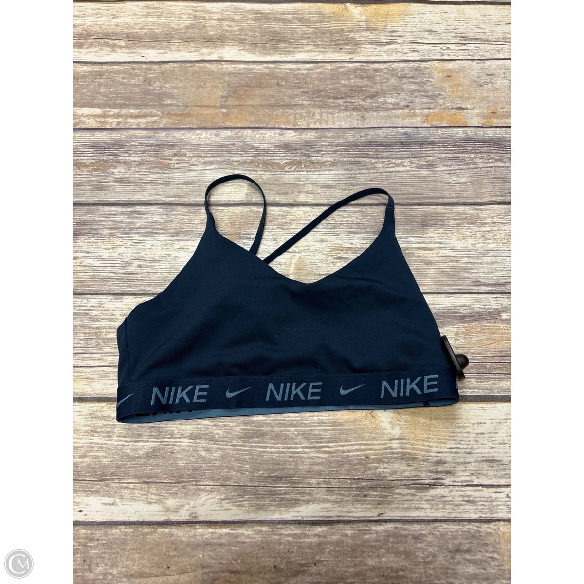 Athletic Bra By Nike In Teal, Size: M