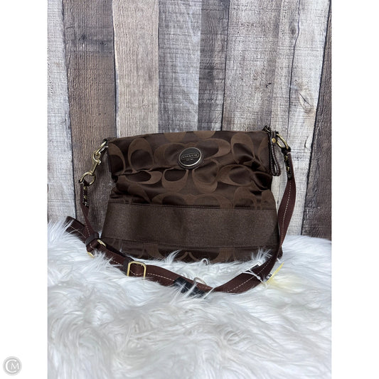 Crossbody Designer By Coach, Size: Medium